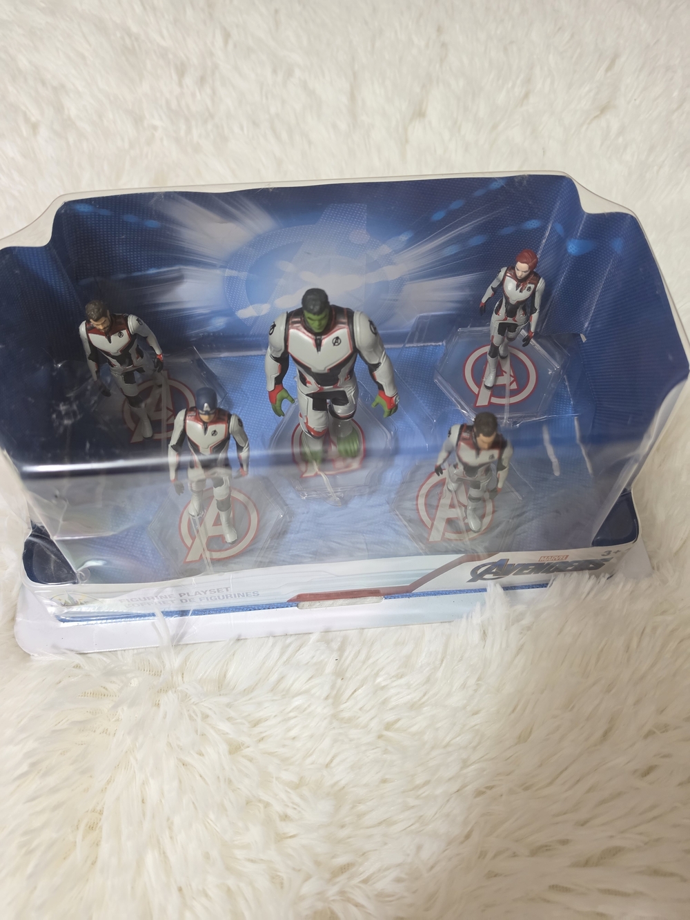 Disney Avengers Five-Figure Set - White and Blue Uniforms